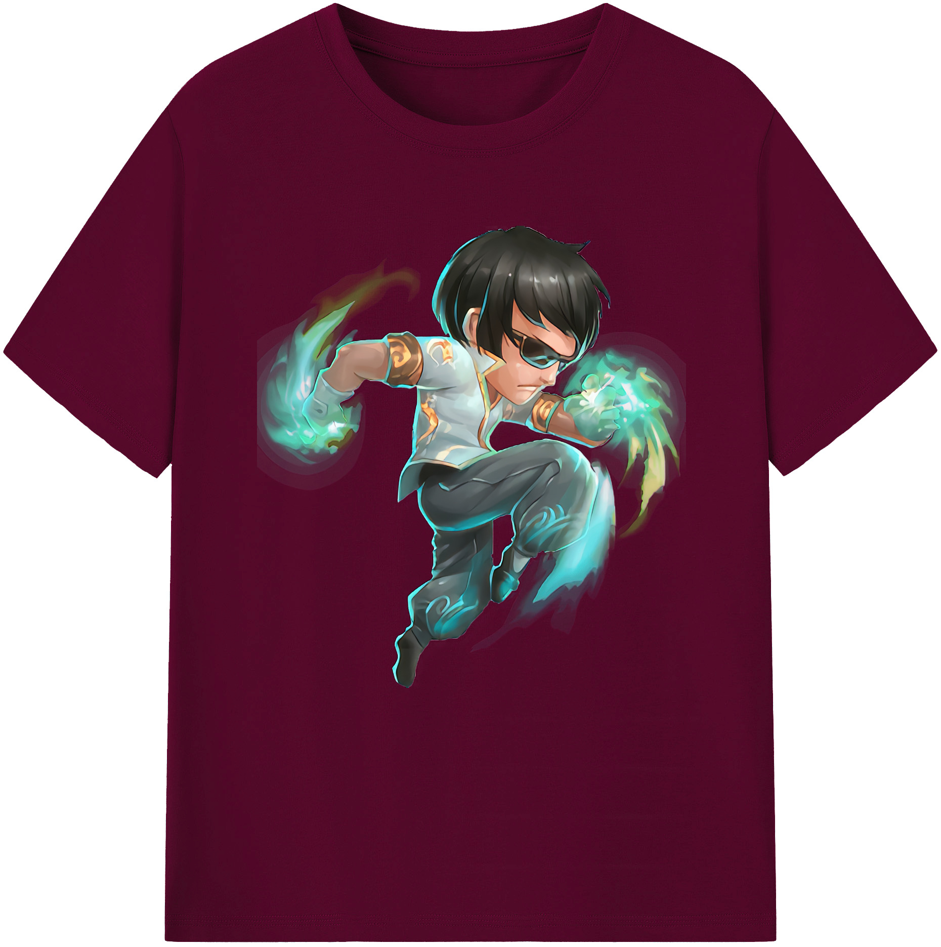 （画像用） リーグ・オブ・レジェンド League of Legends LOL レディースカジュアルプリントTシャツ（綿100％）